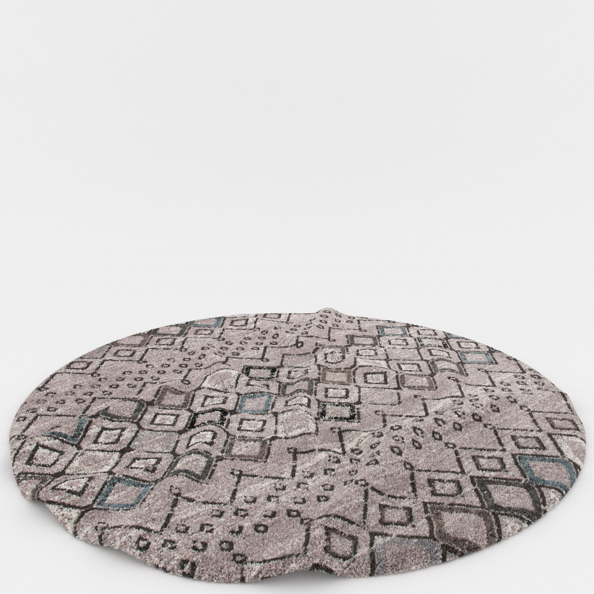 Rugs No 1001 Low-poly 3D model_7
