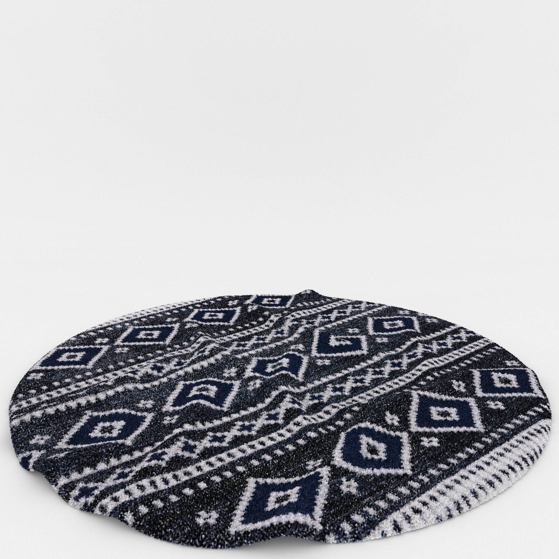 Rugs No 1001 Low-poly 3D model_5