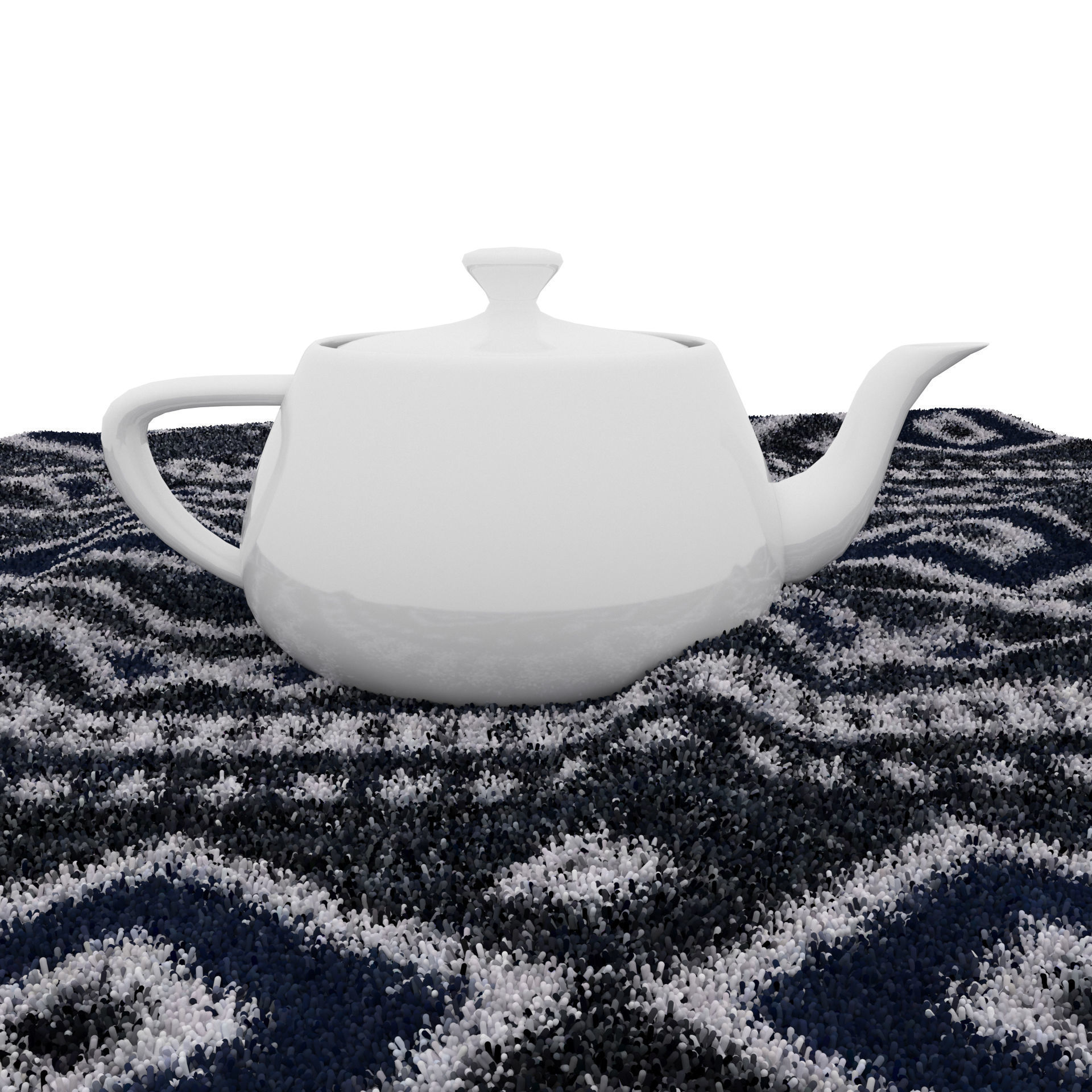 Rugs No 1001 Low-poly 3D model_8