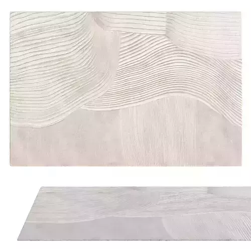 rug  carpet fur beige grey amerihome 