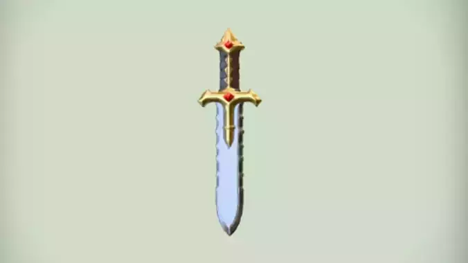 Decorative fantasy sword