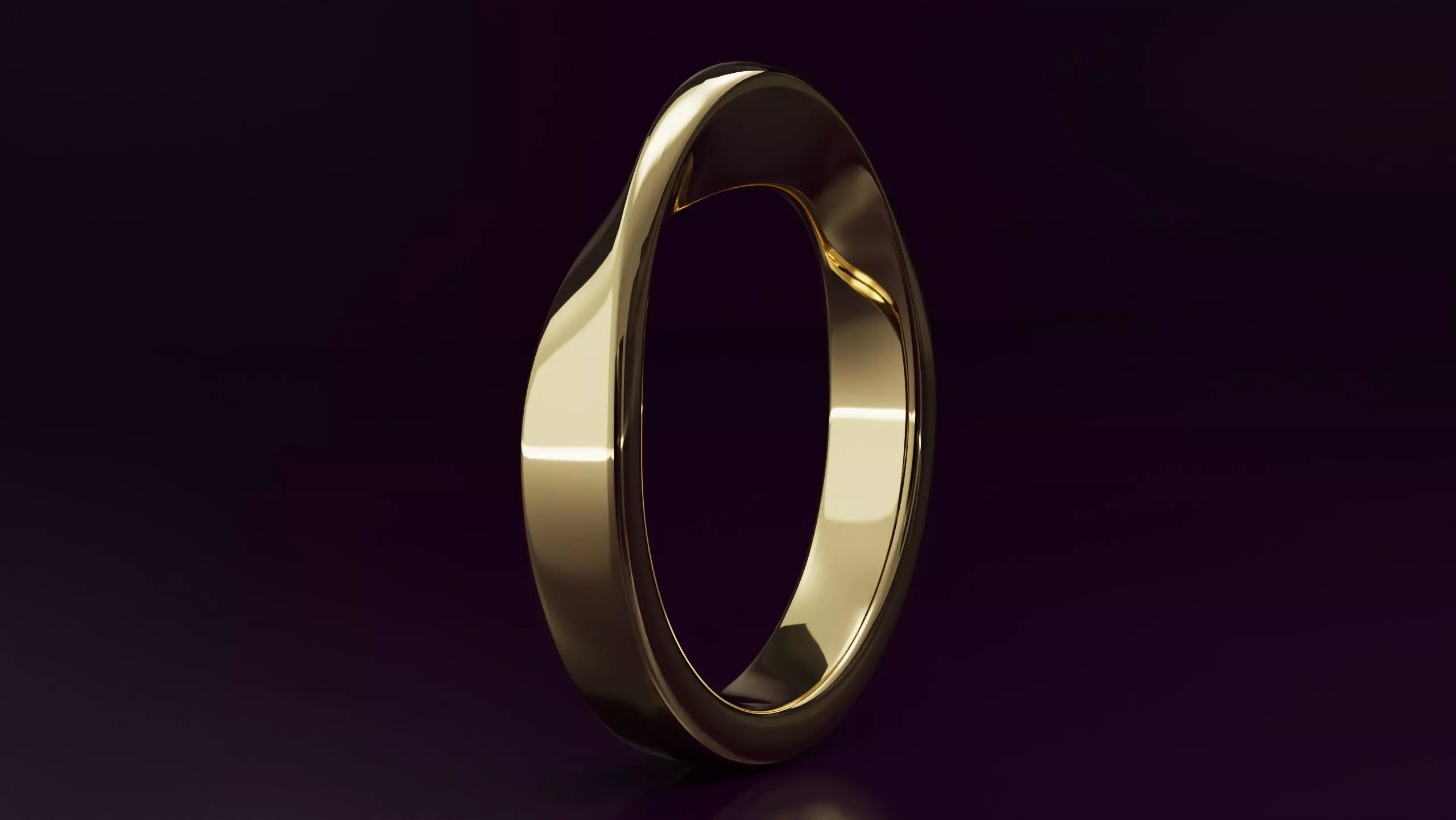 mobius ring N08 Free 3D print model