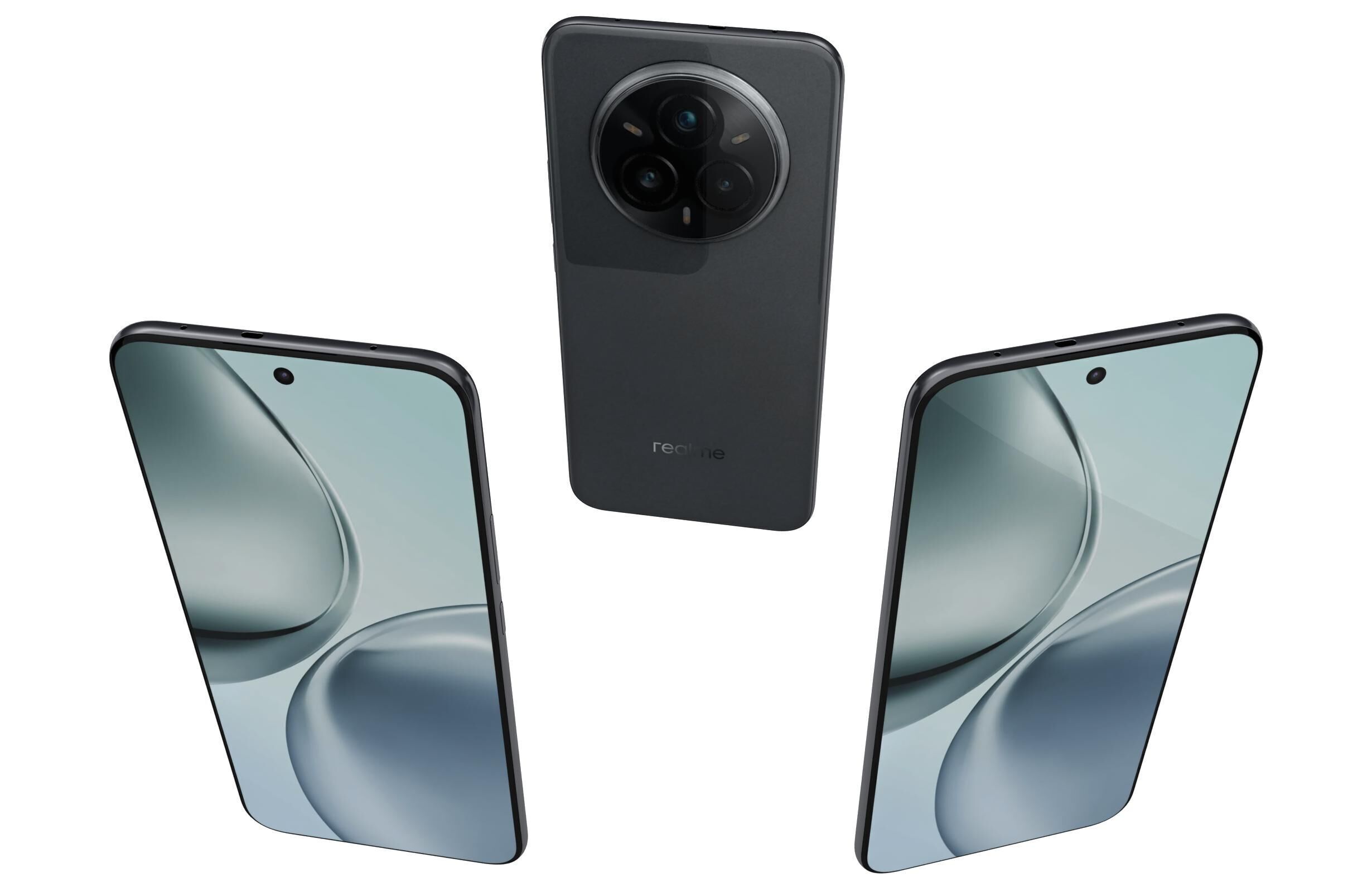 Realme 14 Pro Plus Gray 3D model_15