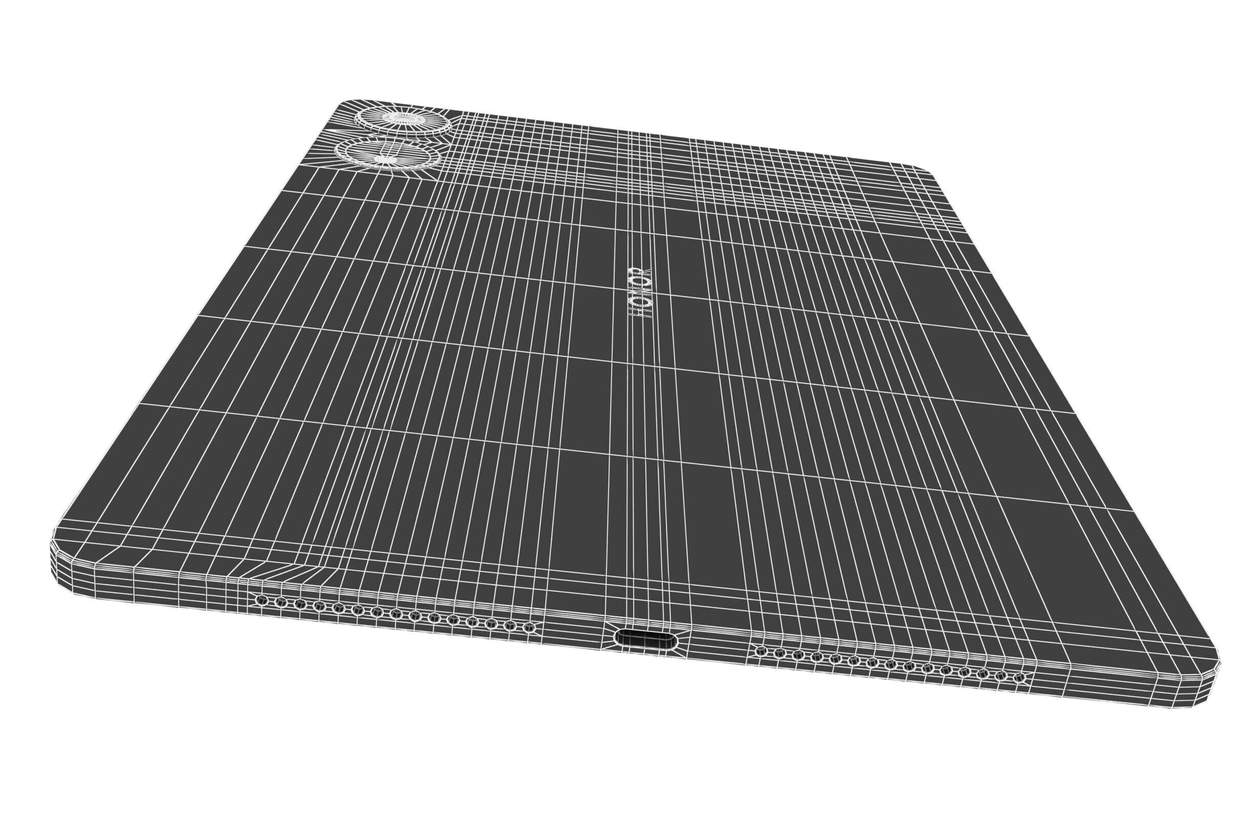 Honor Pad V9 Gray 3D model_21