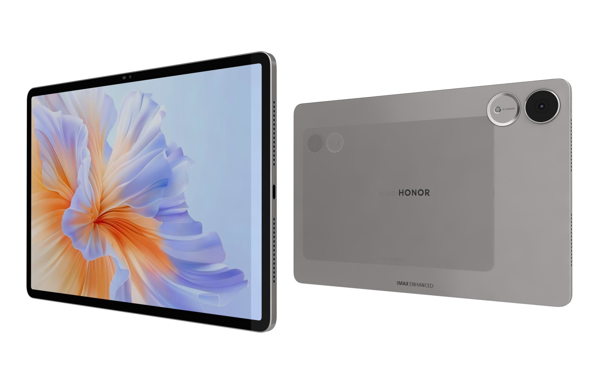 Honor Pad V9 Gray 3D model_3