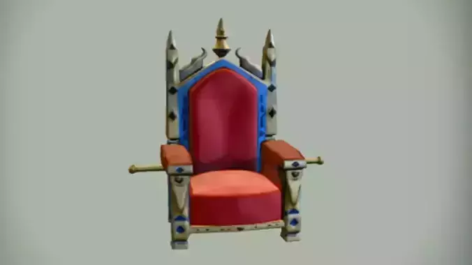 ornate fantasy throne
