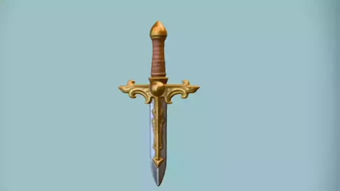 ornate decorative sword