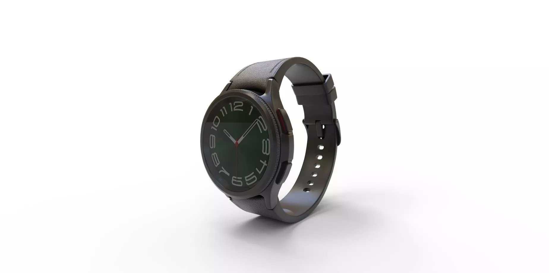 Tempered Glass Screen Protector For SamSung Galaxy Watch5 3D model_0