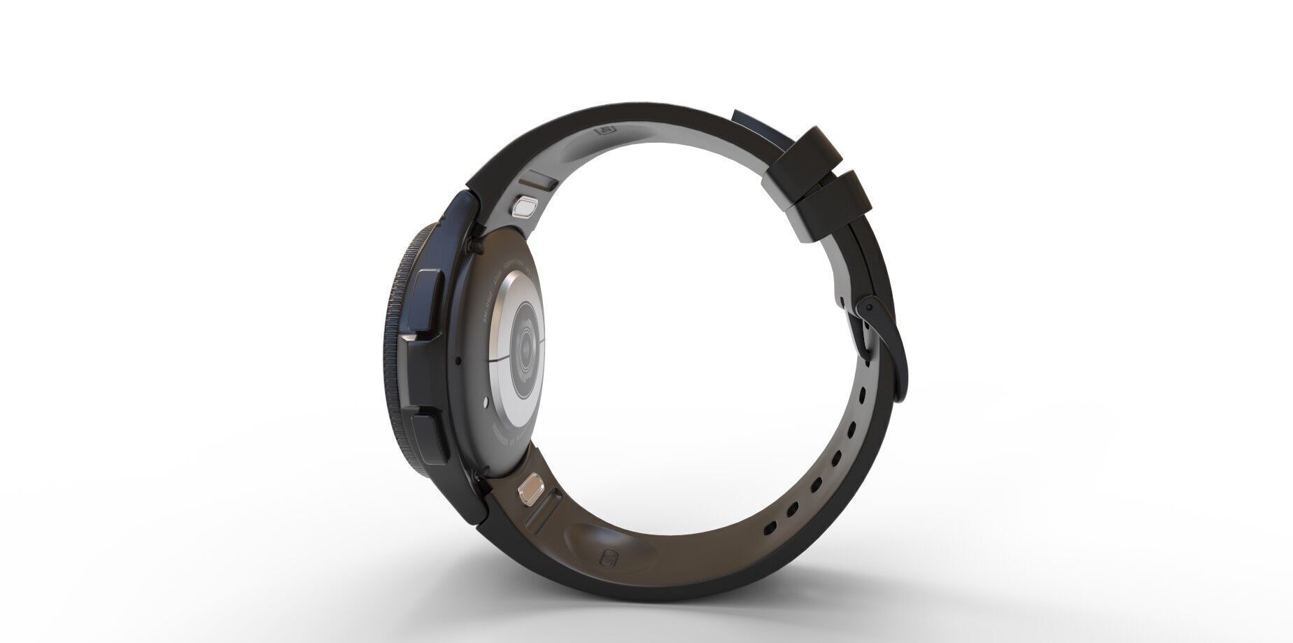 Tempered Glass Screen Protector For SamSung Galaxy Watch5 3D model_6