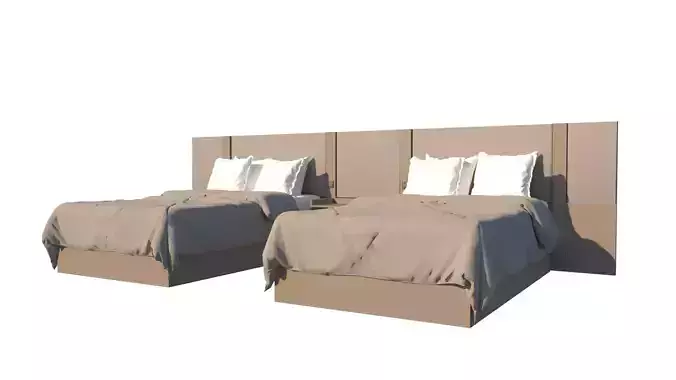 Hotel Line Nova closet - countryside 3D model