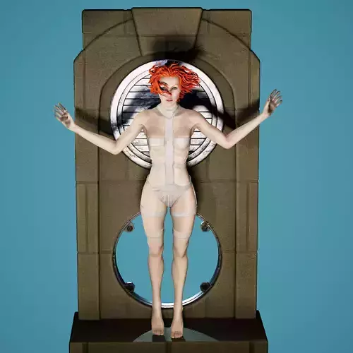 Leeloo from The Fifth Element 3D print model