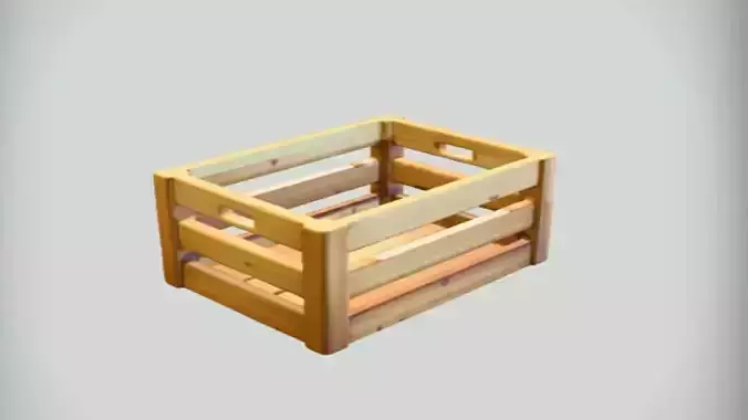 Wooden crate or box