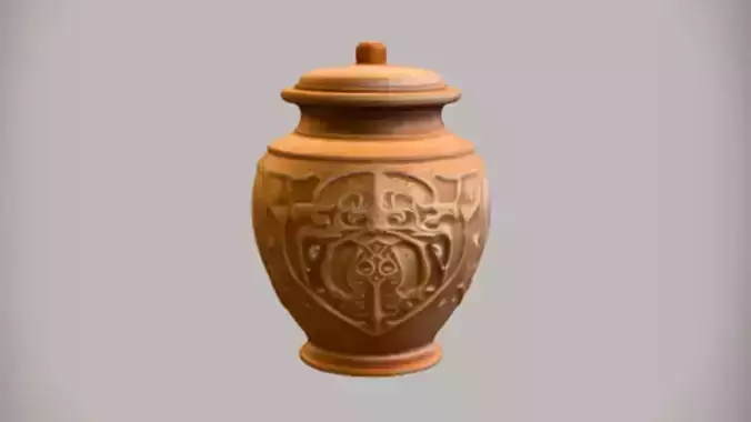 decorative ceramic urn