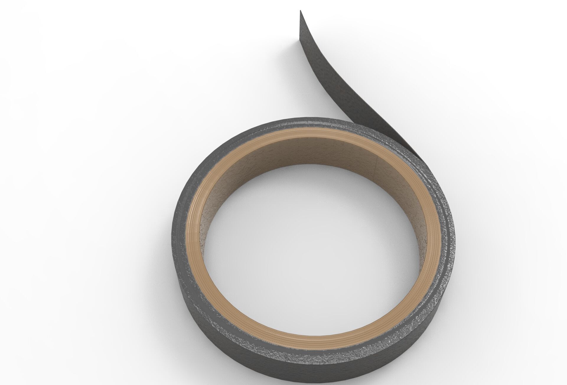 Bury Tape Low-poly 3D model_2