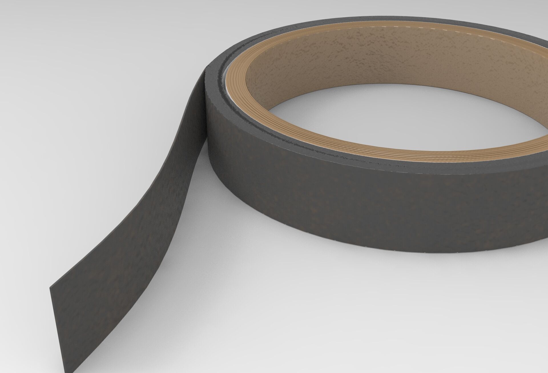 Bury Tape Low-poly 3D model_4