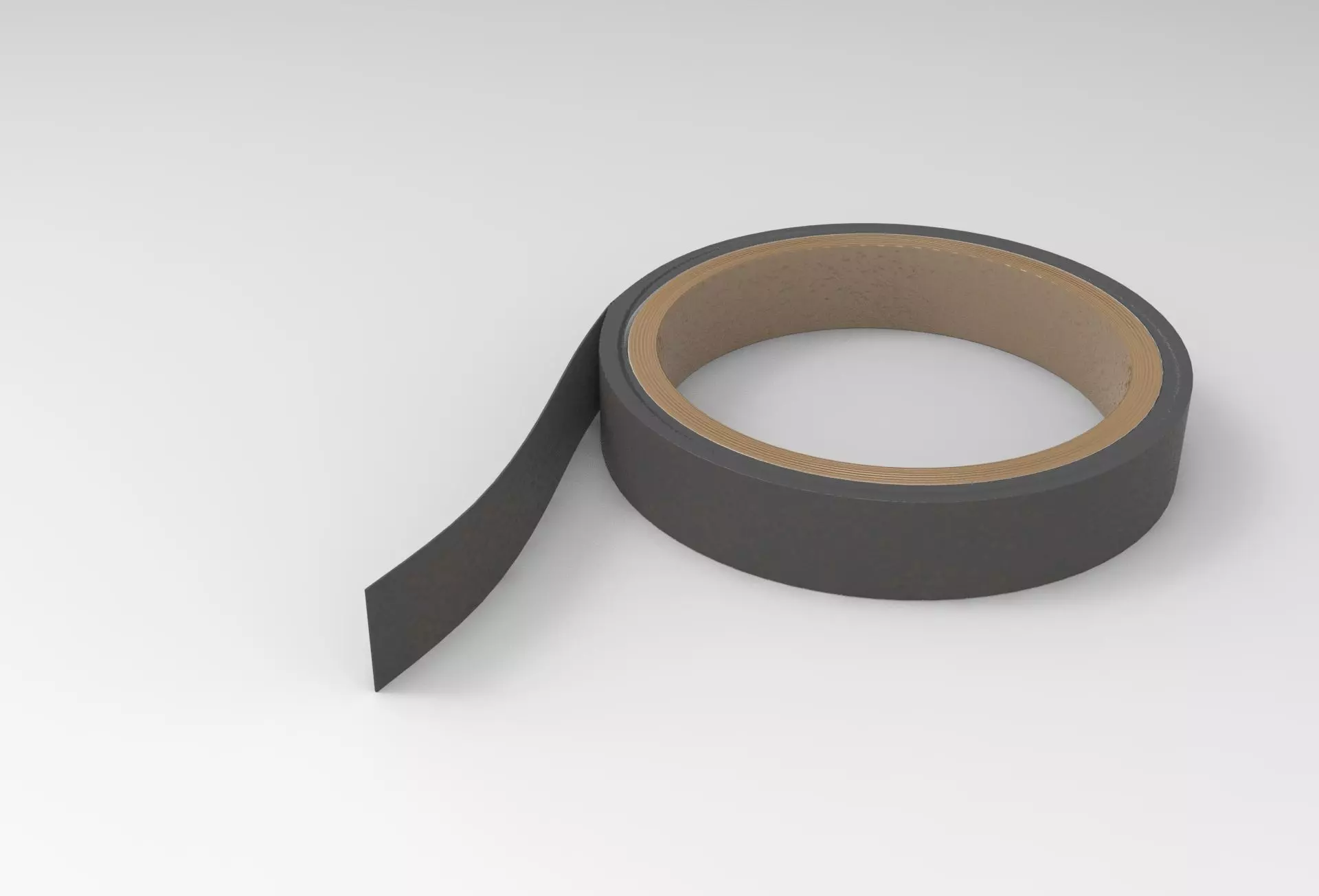 Bury Tape Low-poly 3D model_0