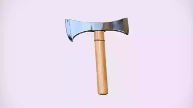 battle axe 3D Game Ready Model