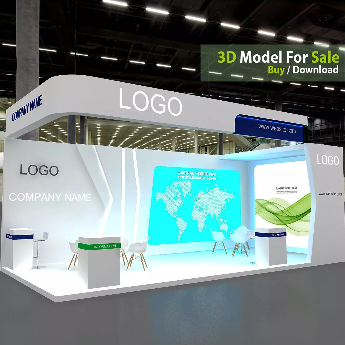 3D Model Exhibition 3D model_0