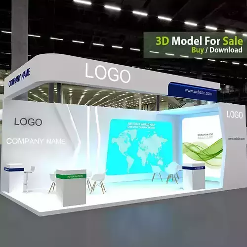 3D Model Exhibition 3D model 3D Model Exhibition 3D model