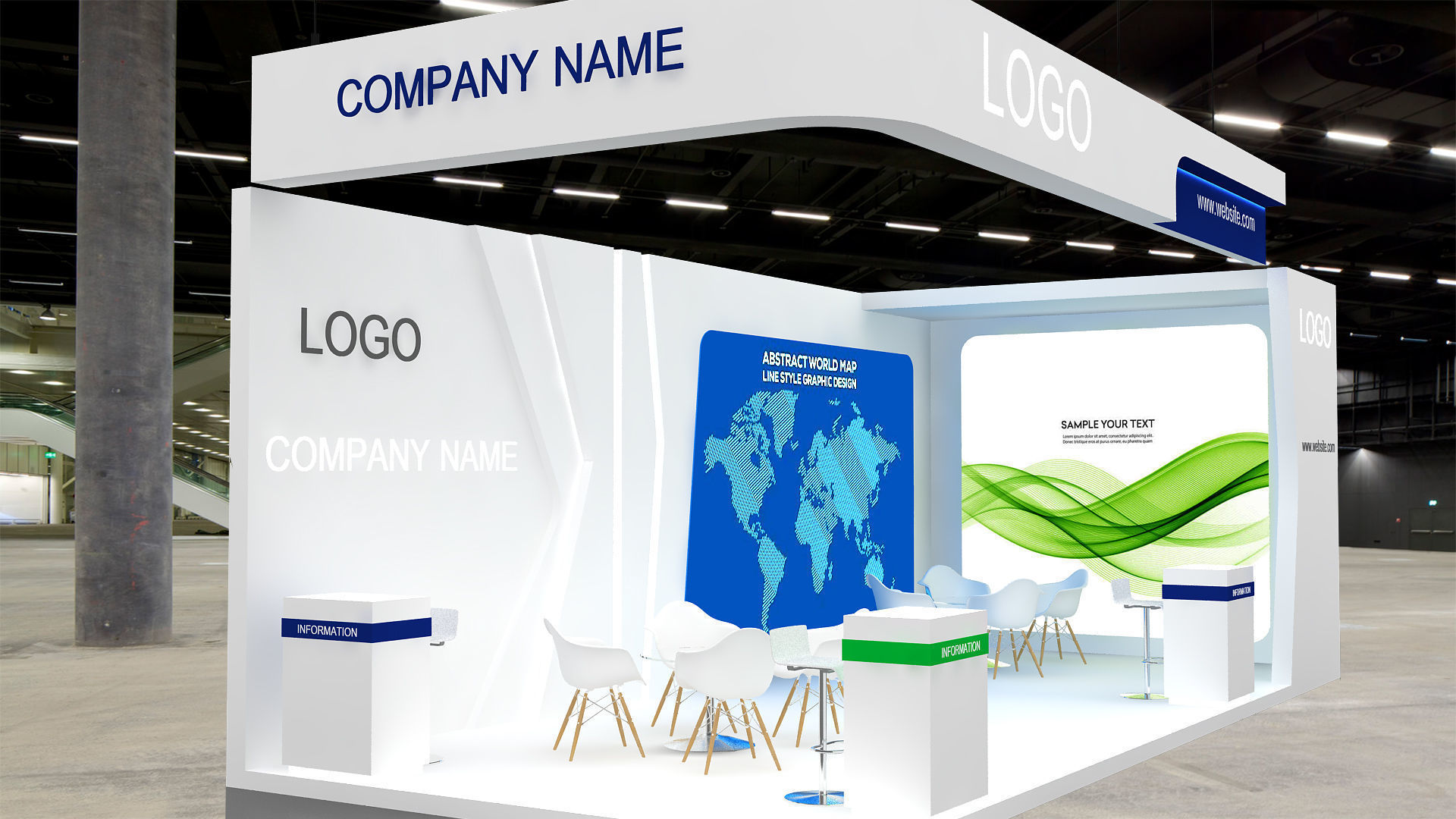 3D Model Exhibition 3D model_3