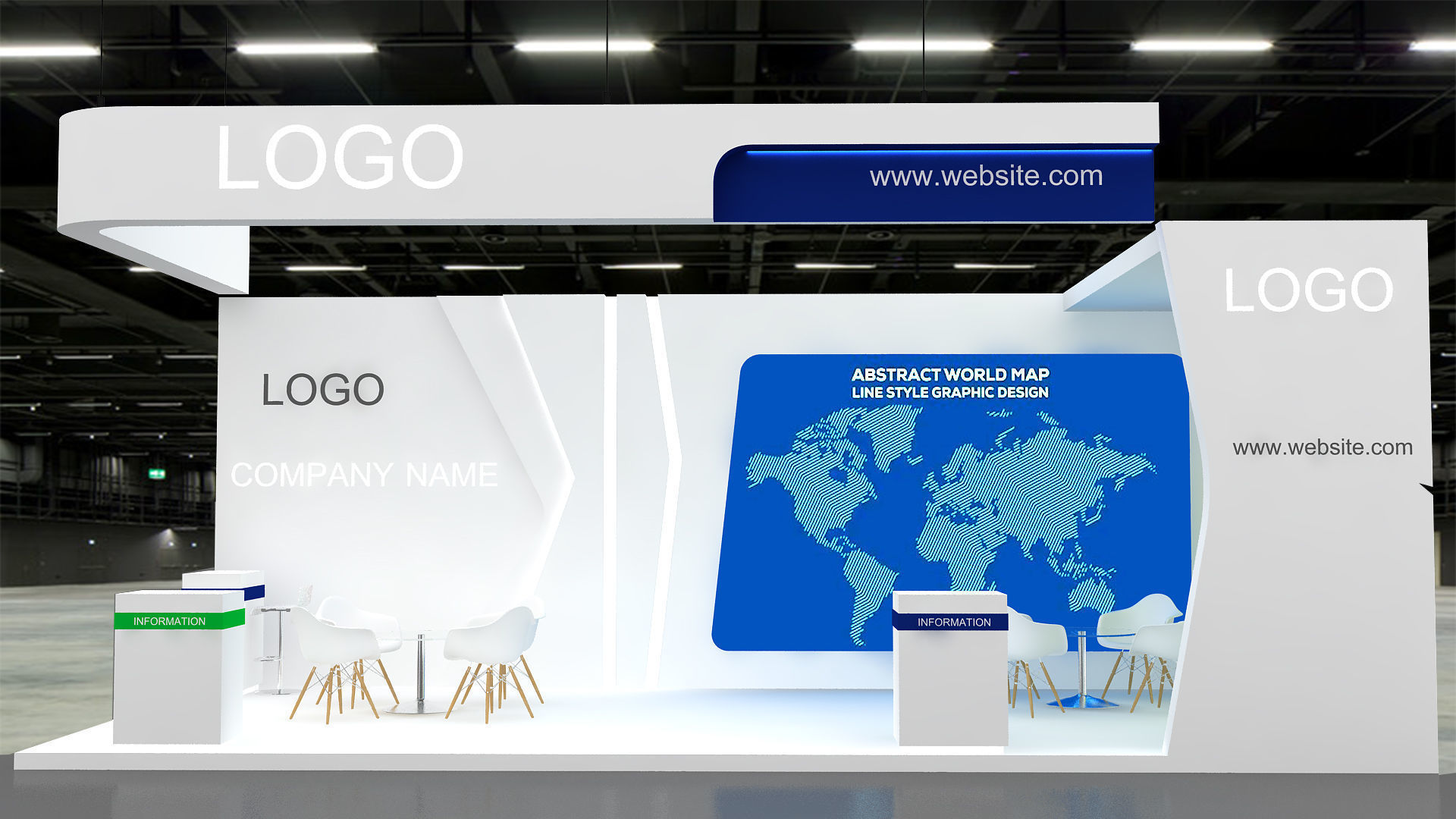 3D Model Exhibition 3D model_2