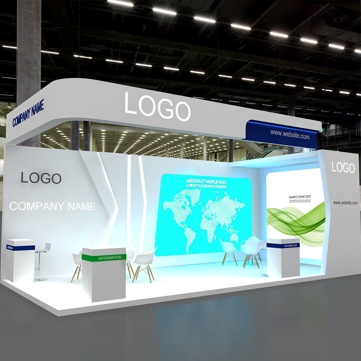 3D Model Exhibition 3D model_6