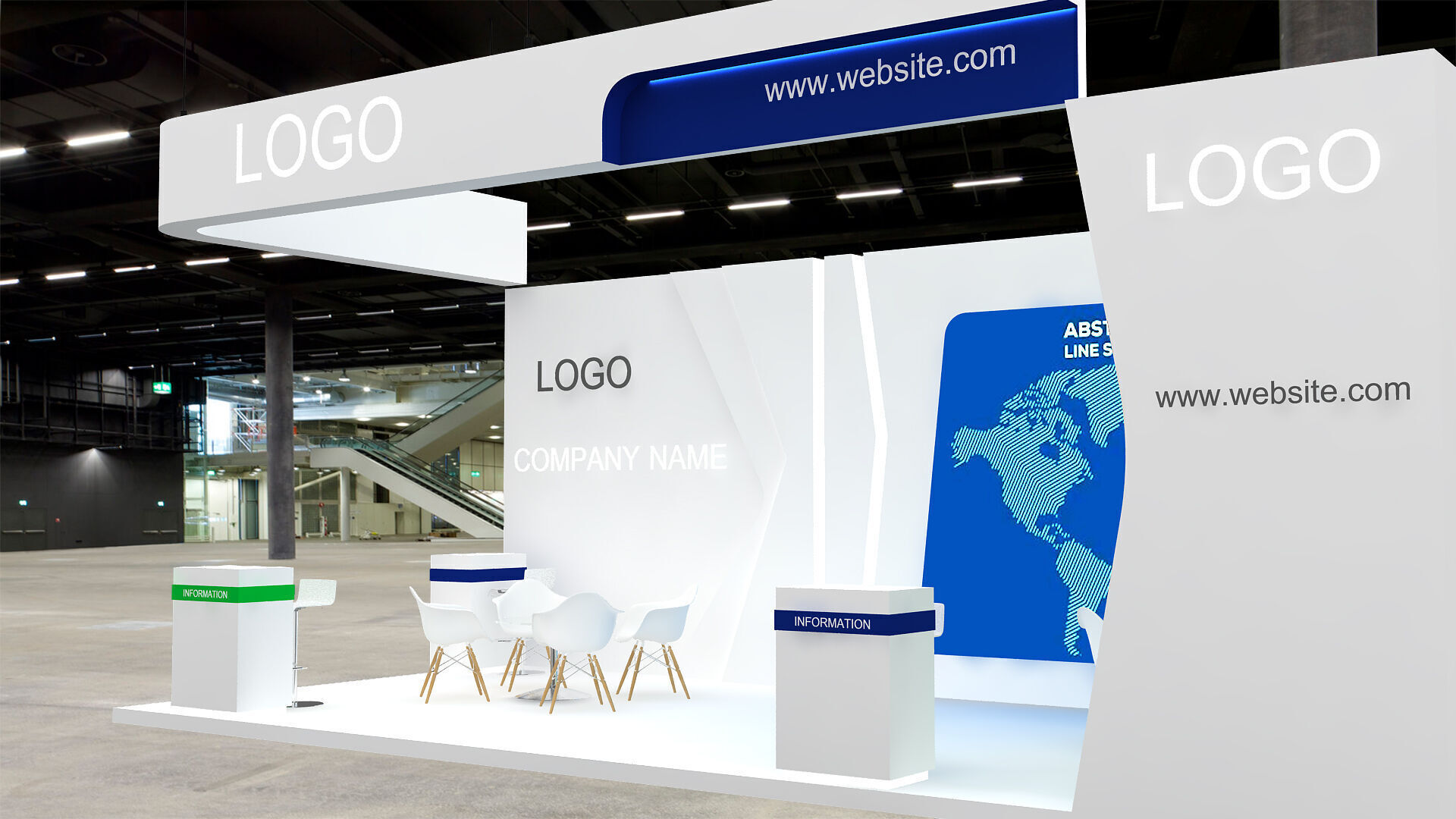 3D Model Exhibition 3D model_4