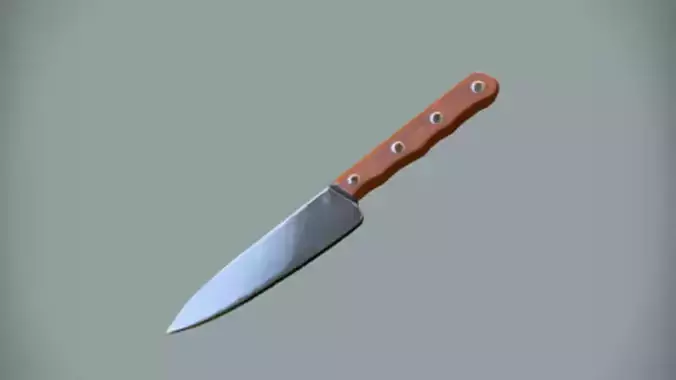 kitchen knife  3D Game ready Model
