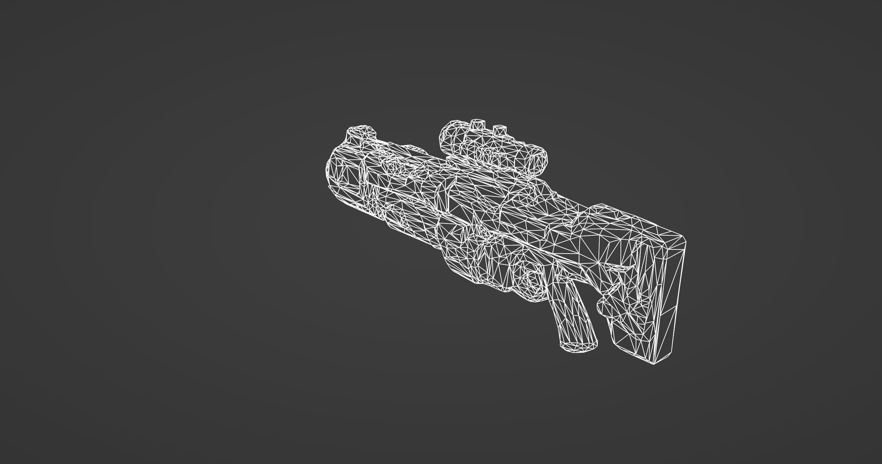 Sci-Fi Energy Rifle with Advanced Scope  3D model_9