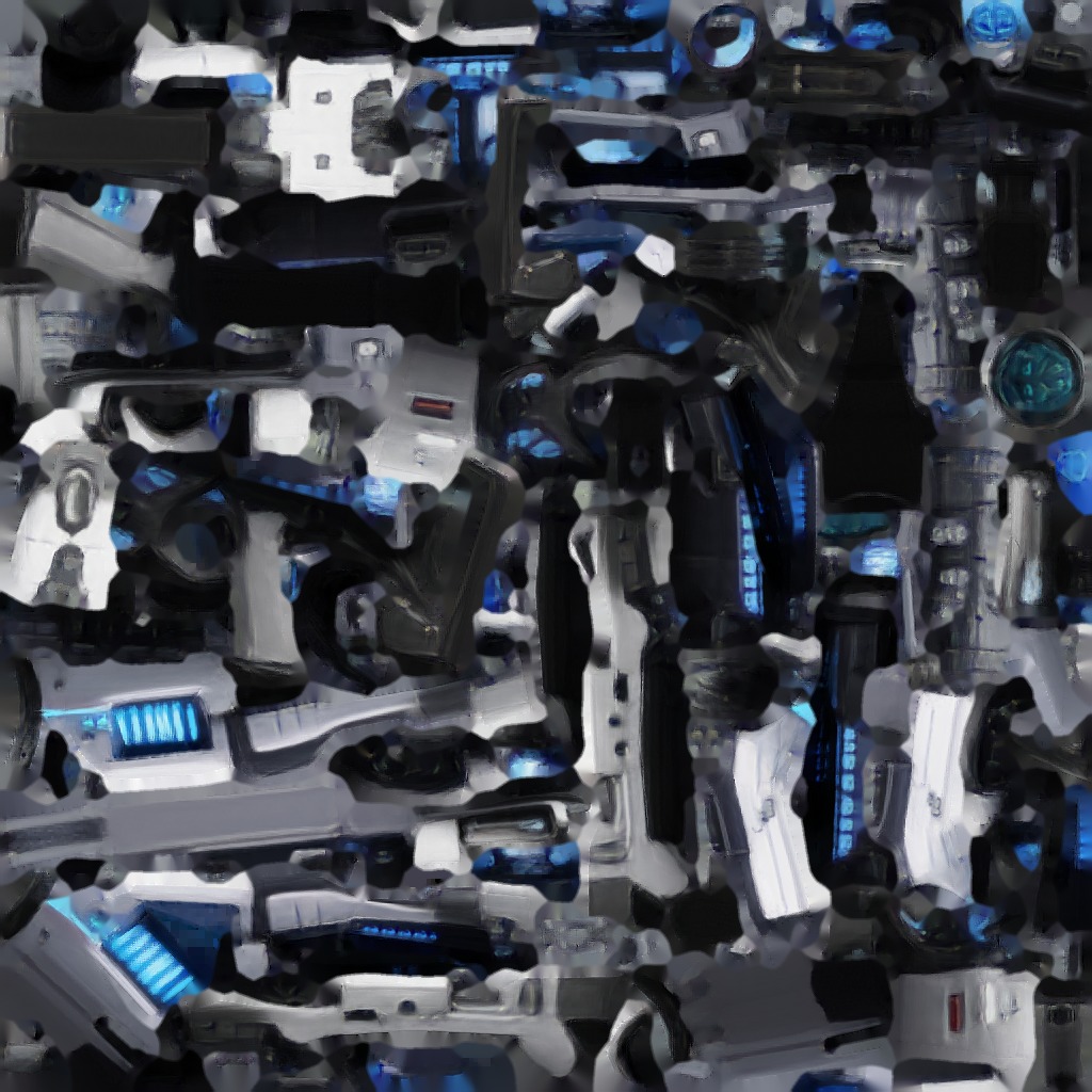 Sci-Fi Energy Rifle with Advanced Scope  3D model_12