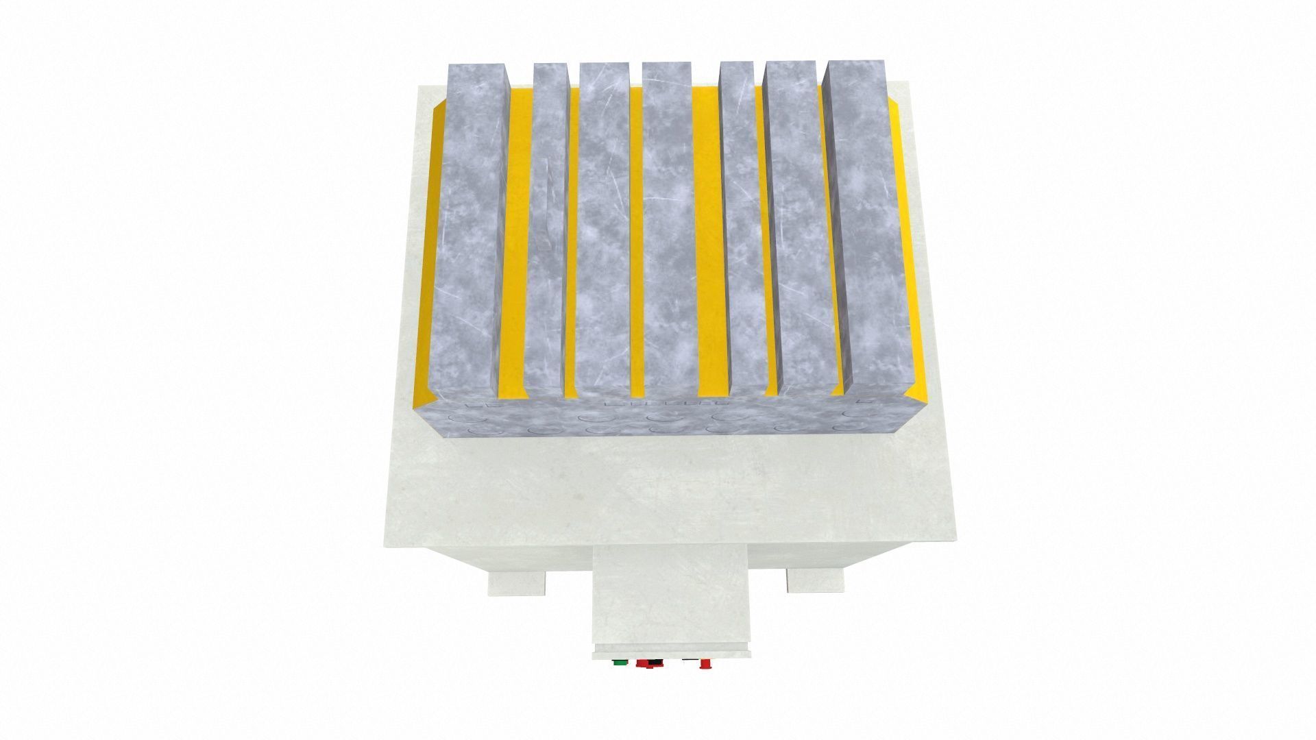 Elevator Machine Low-poly 3D model_5