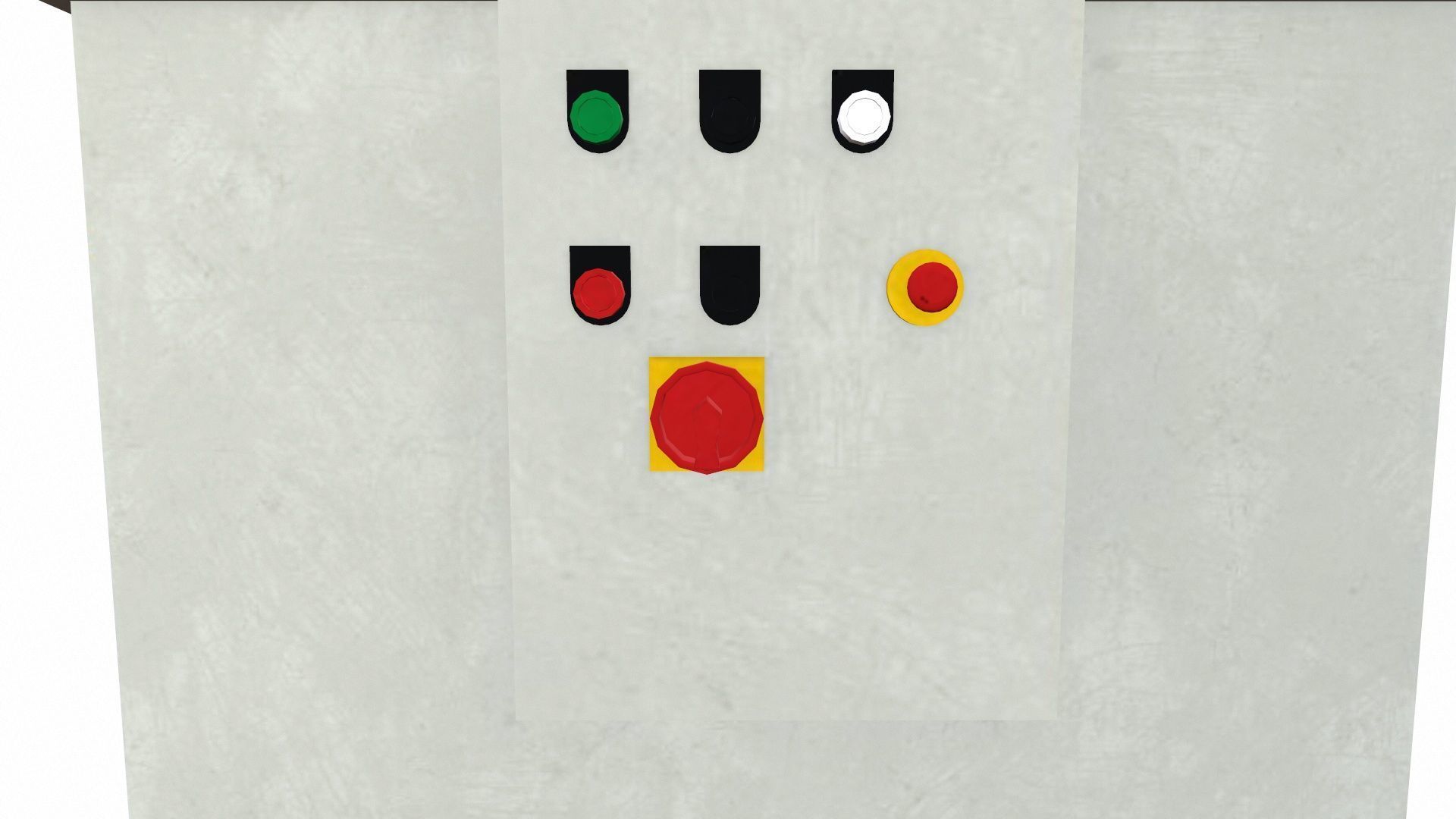 Elevator Machine Low-poly 3D model_4