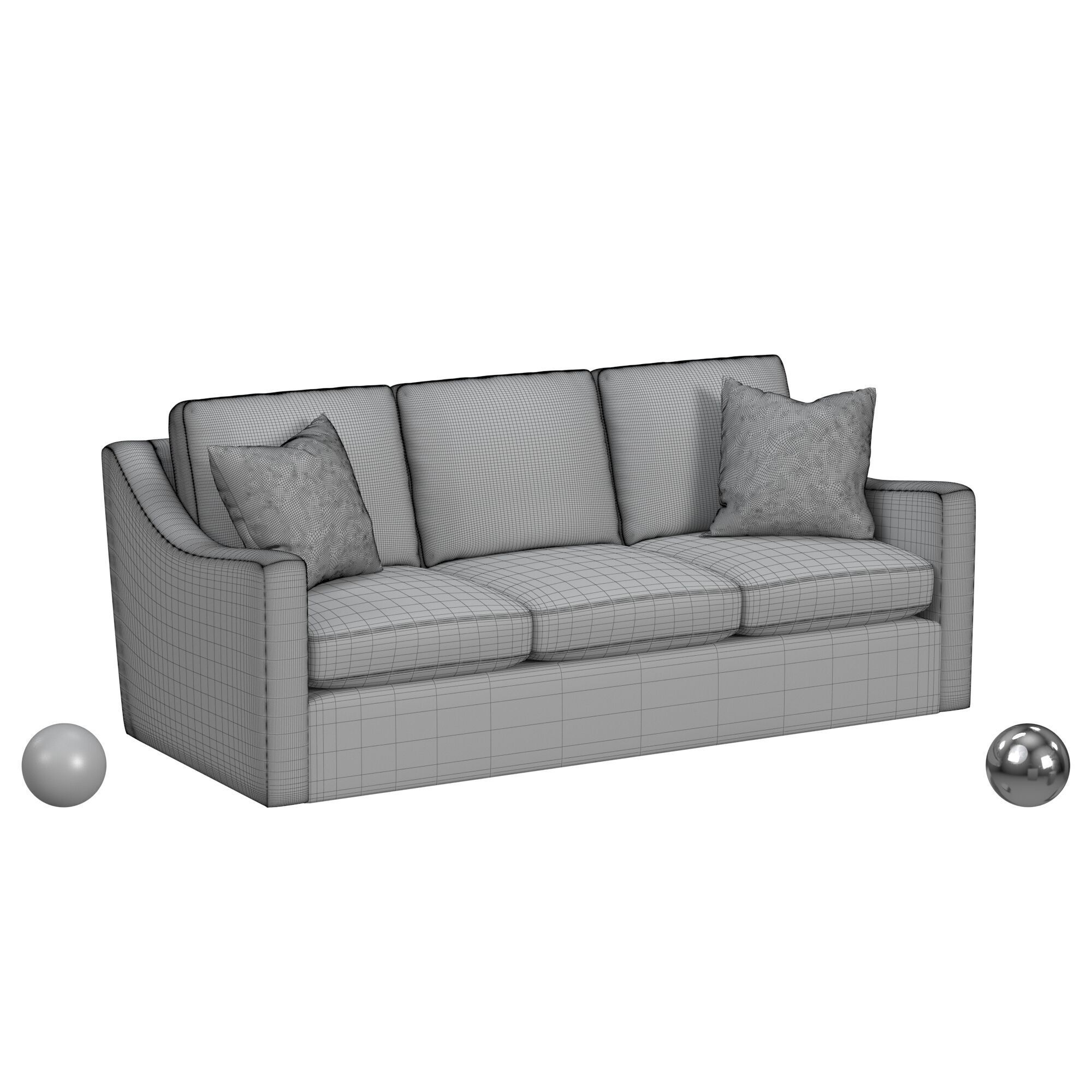 Dimitri 3 Over 3 Sofa 3D model_4