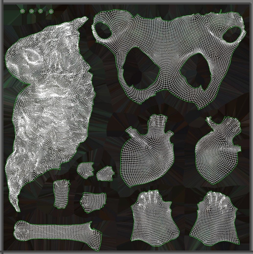 Lion Statue 3D model_23