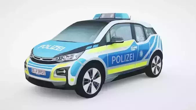 Generic Police v8 Small City car
