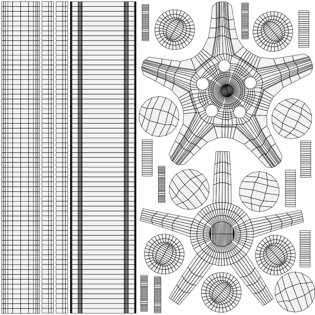 High-Detail Car Wheels Set for Games and Rendering 3D Model Collection_13