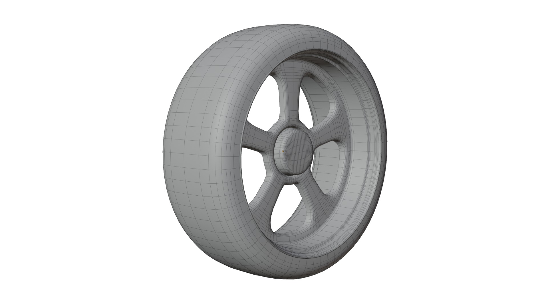 High-Detail Car Wheels Set for Games and Rendering 3D Model Collection_26