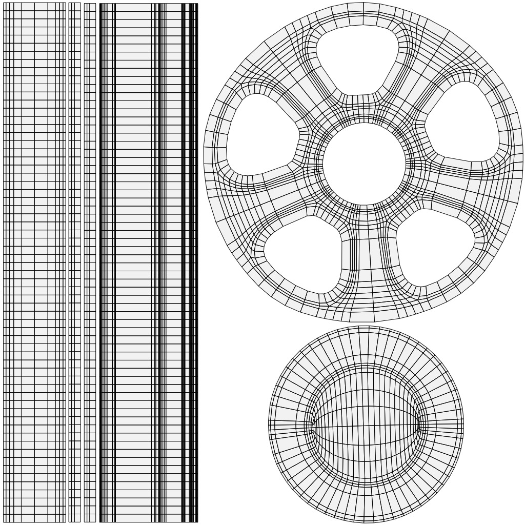 High-Detail Car Wheels Set for Games and Rendering 3D Model Collection_28