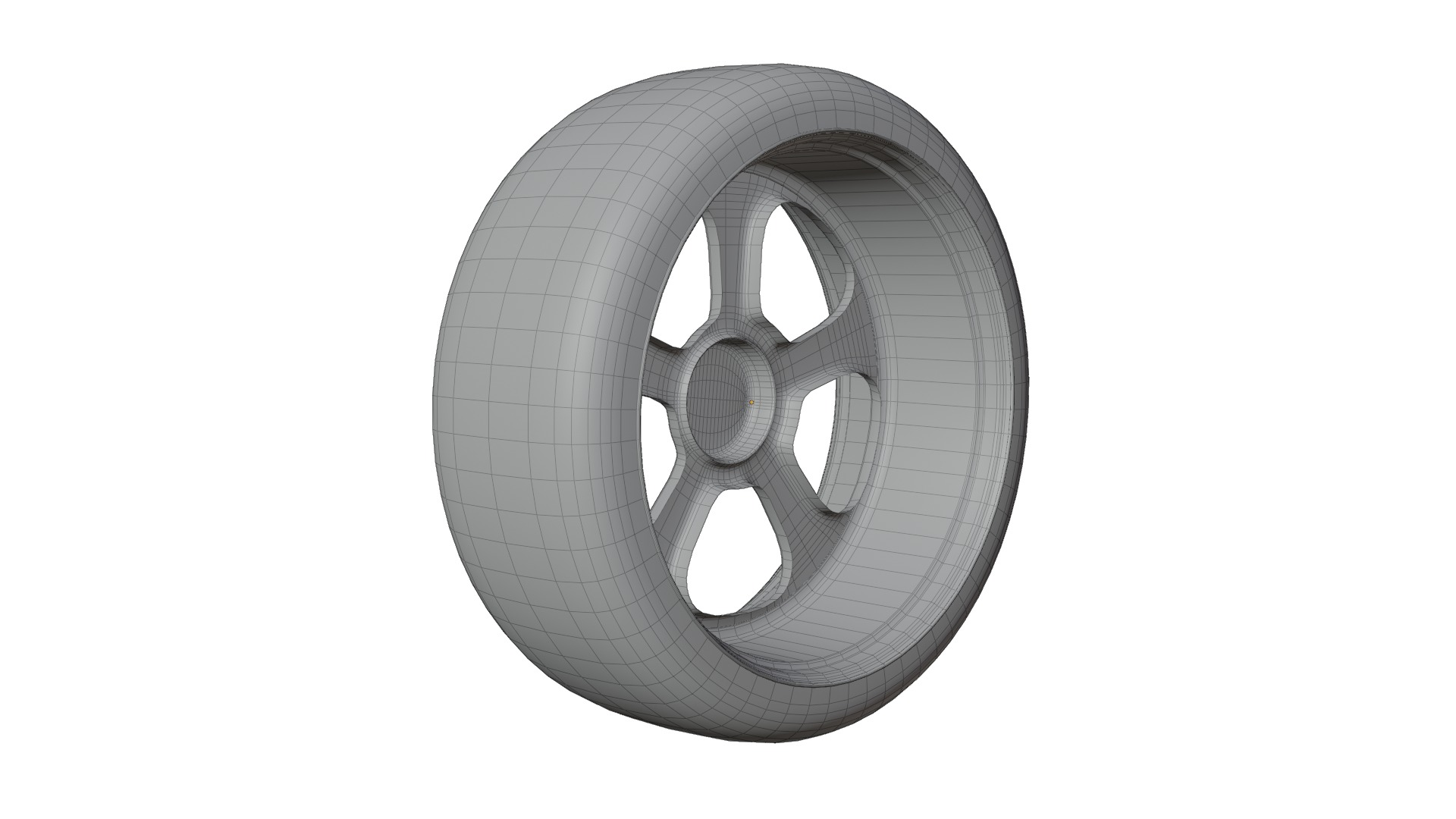 High-Detail Car Wheels Set for Games and Rendering 3D Model Collection_27