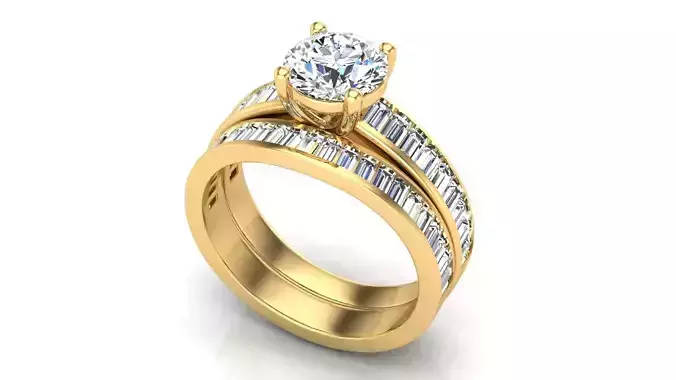 Sit Flush Ring 3D print model