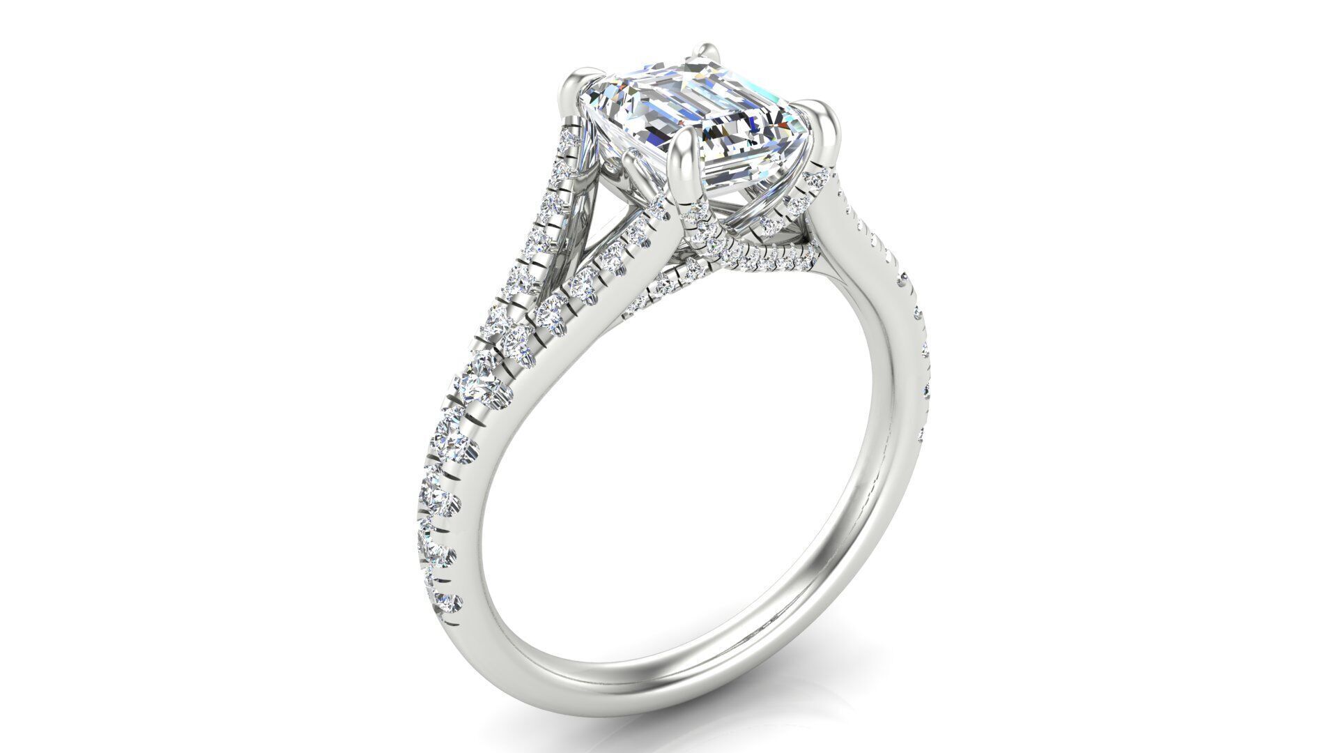 Split Shanke Ring 3D print model_1