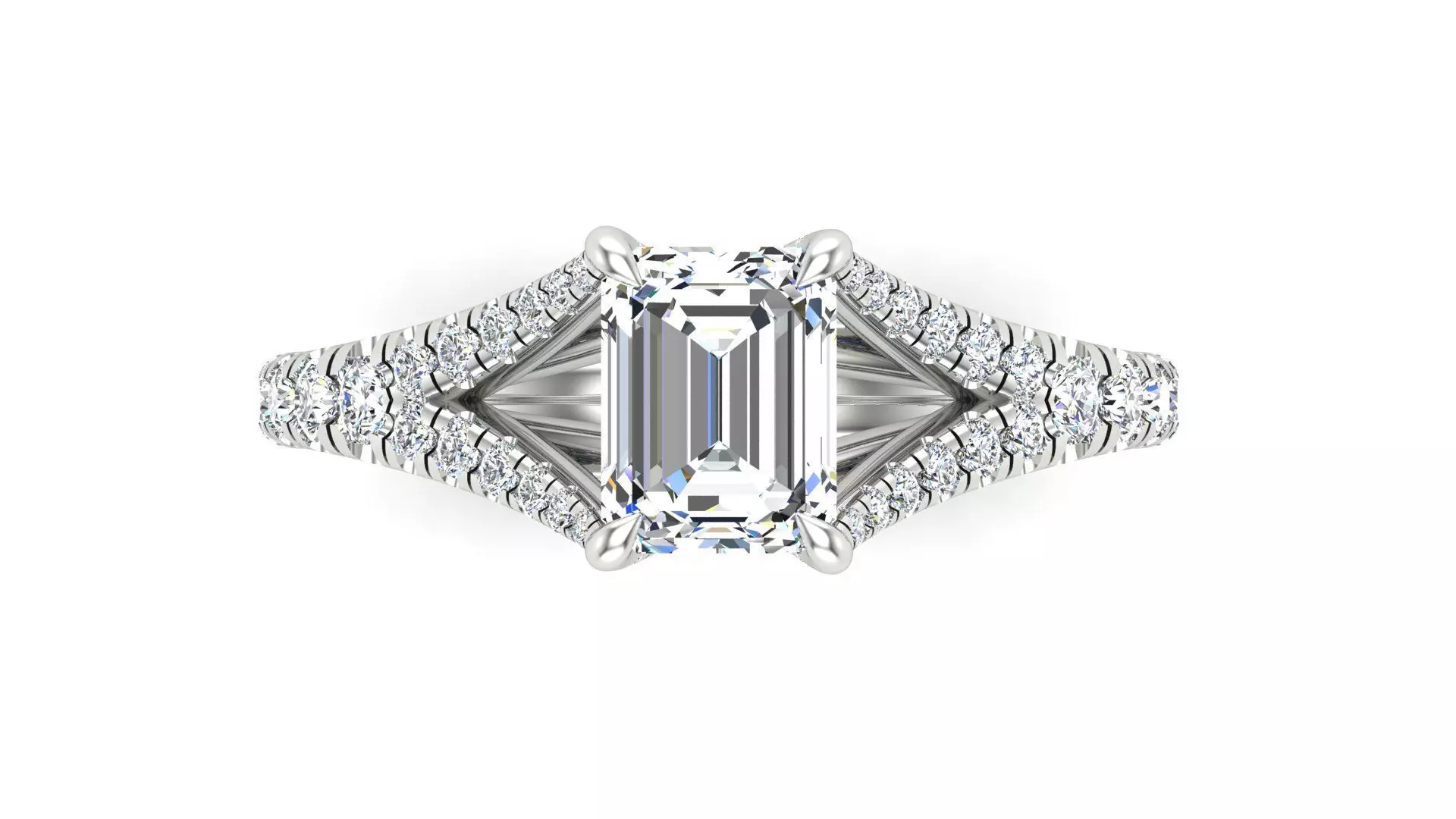 Split Shanke Ring 3D print model_0