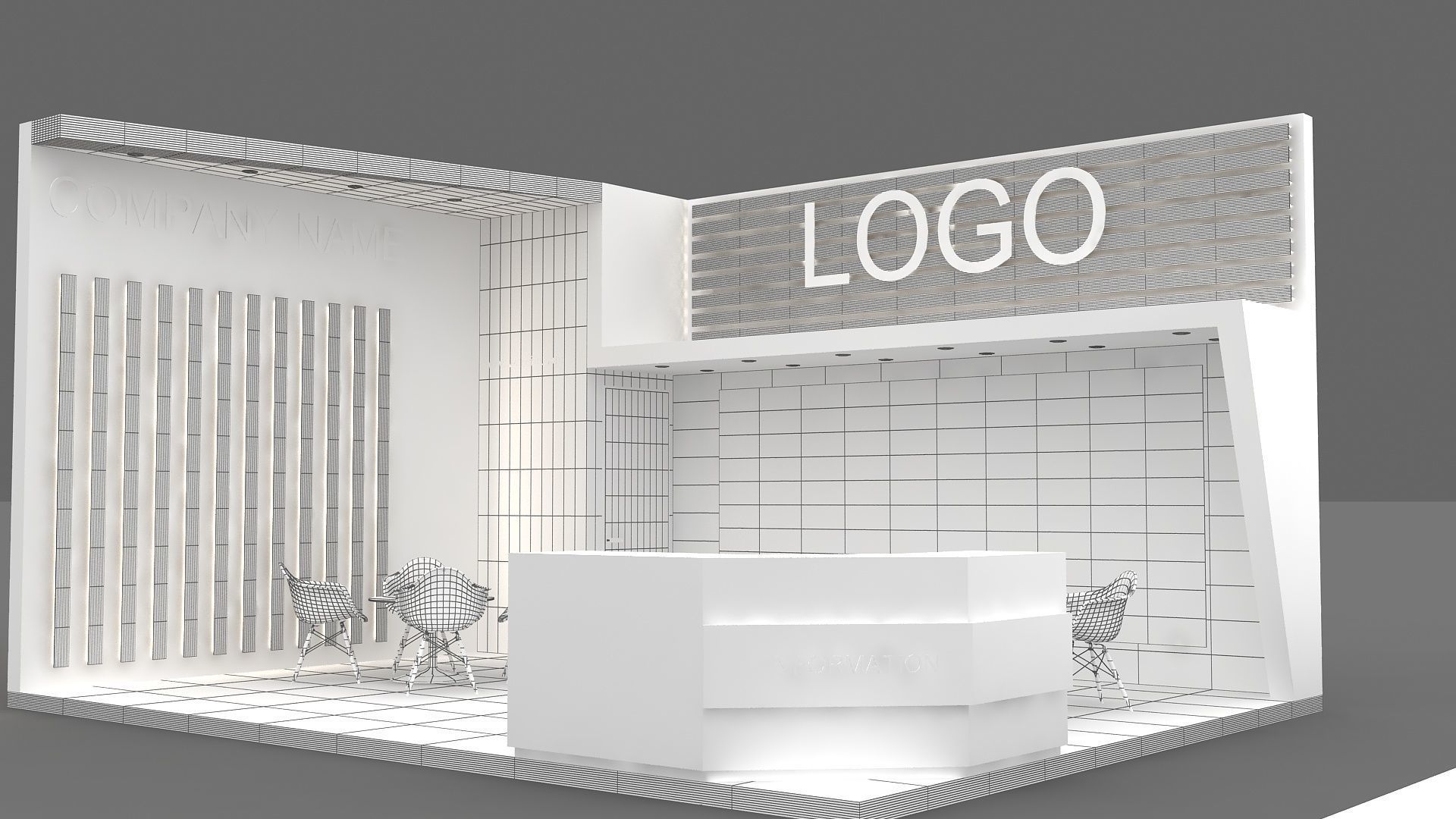 3D Model Exhibition 3D model_7