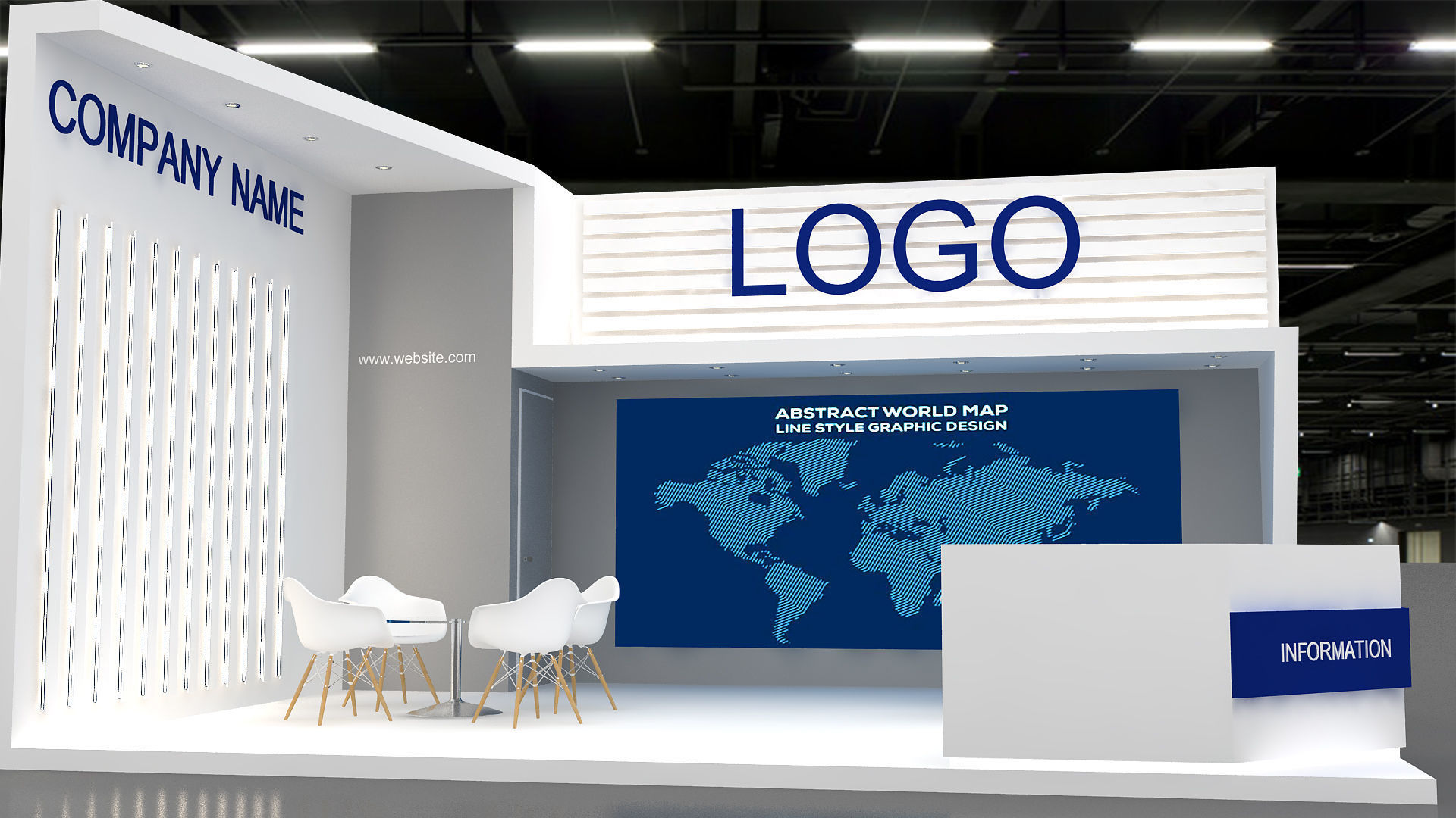 3D Model Exhibition 3D model_1