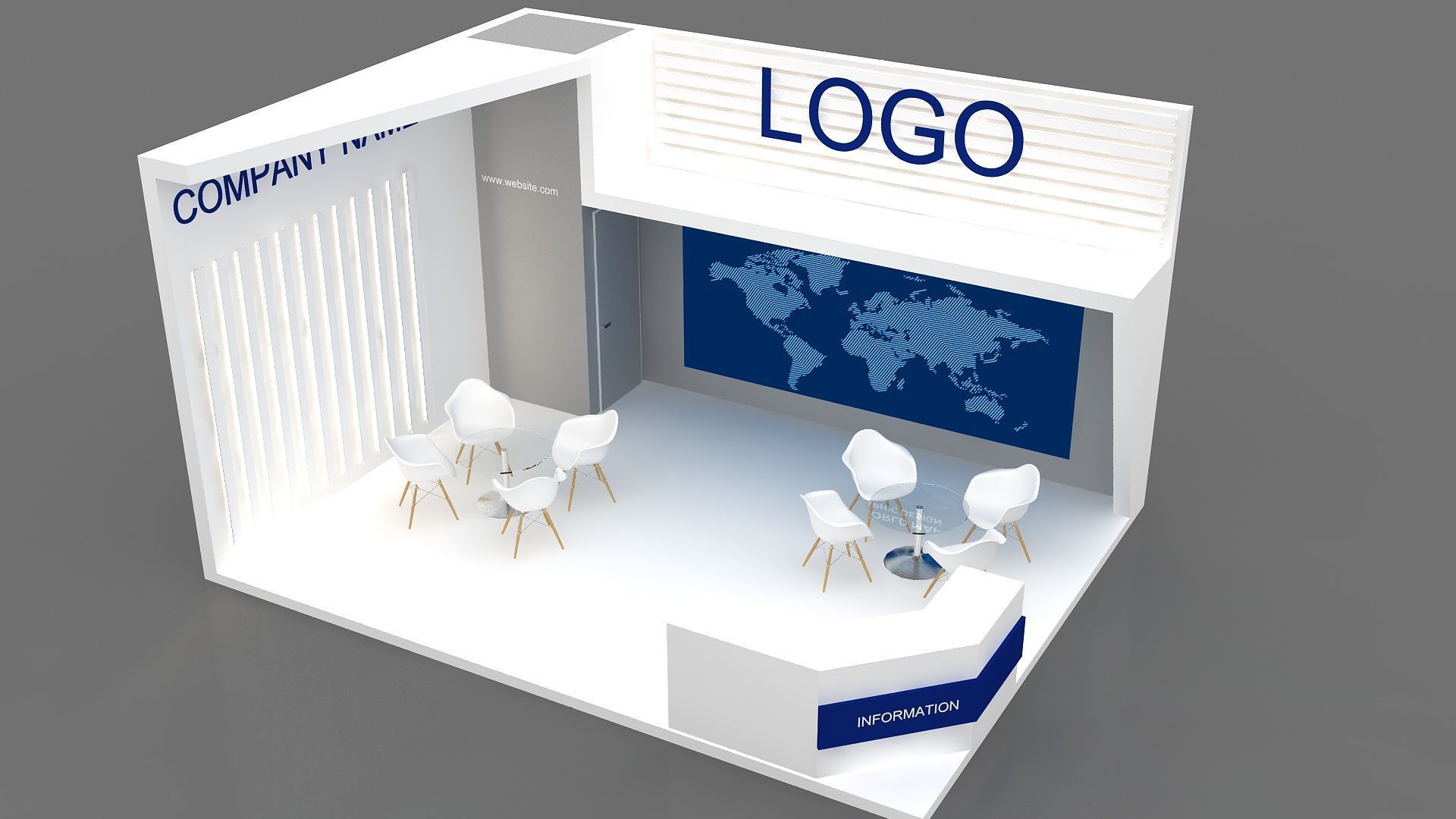 3D Model Exhibition 3D model_4