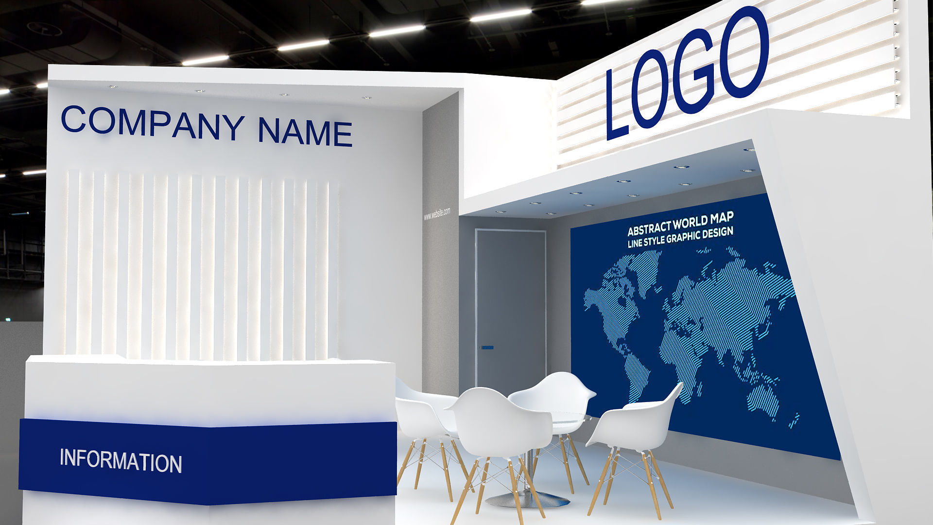 3D Model Exhibition 3D model_2