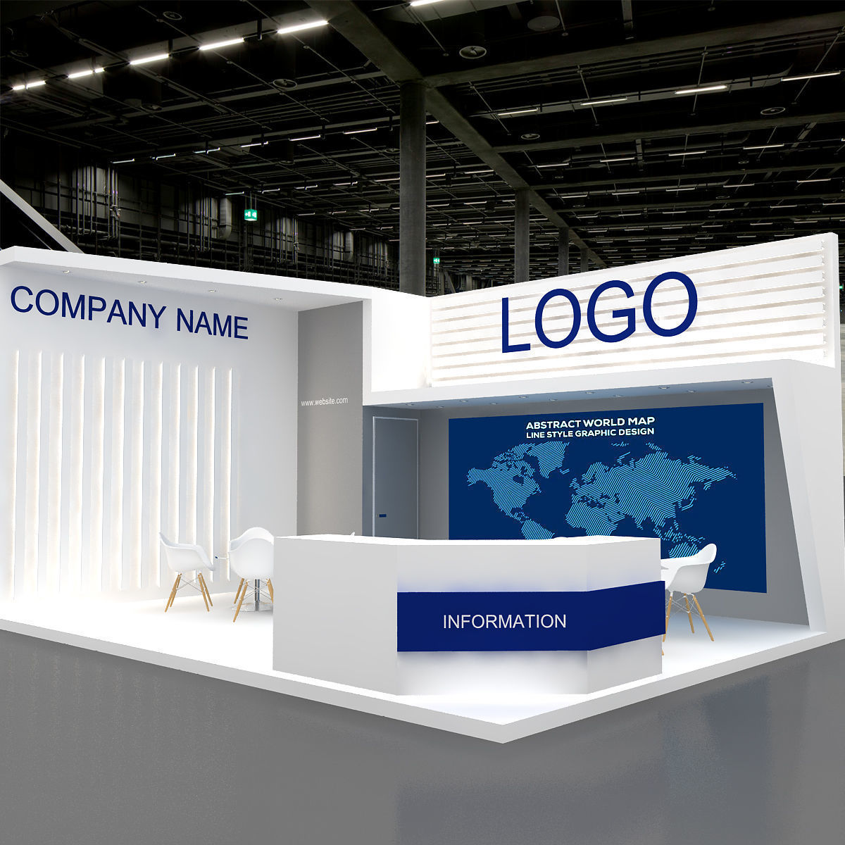 3D Model Exhibition 3D model_6