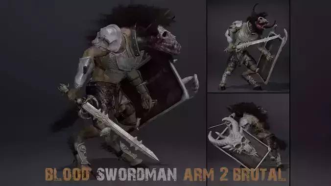 Blood Swordman Arm2 Brutal