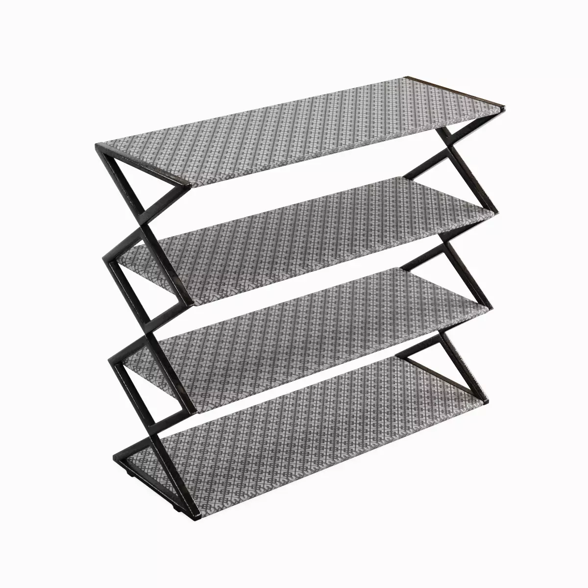 Shoe Rack 08 Low-poly 3D model_0