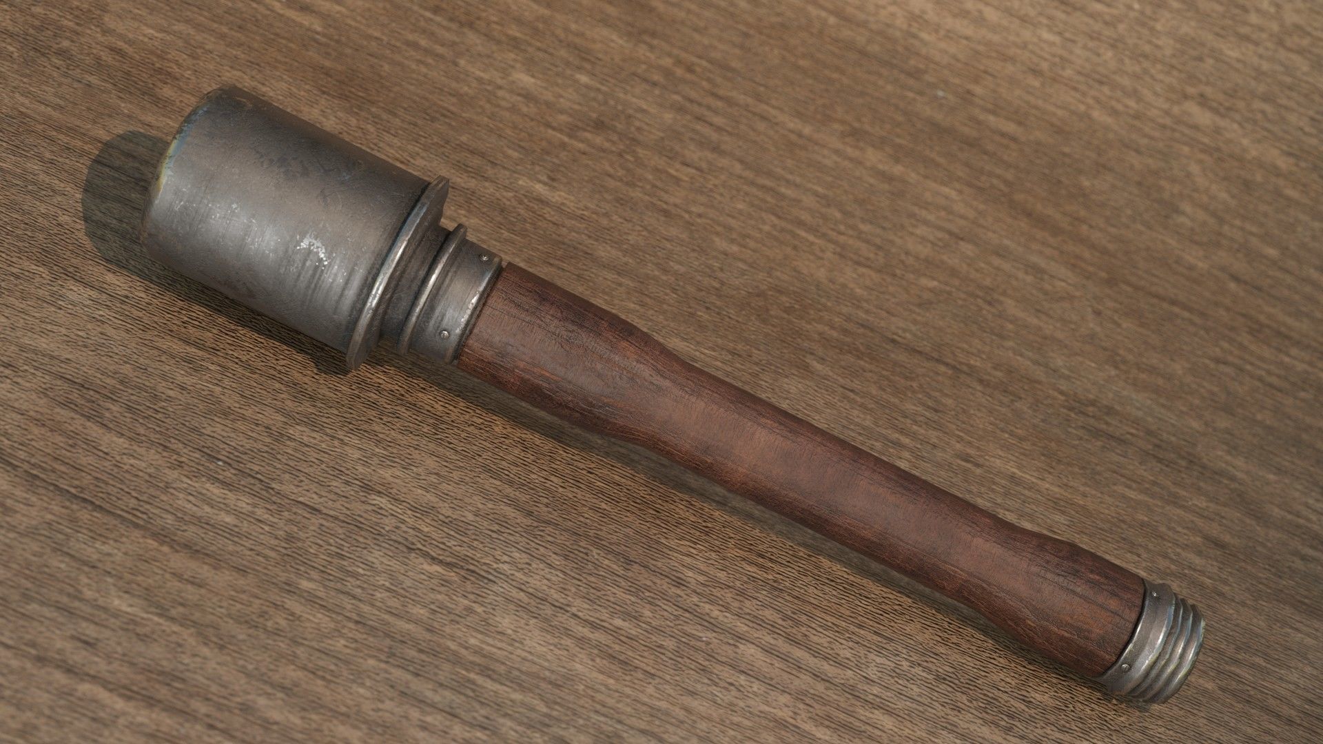 Stick Grenade - Stielhandgranate 3D model_5